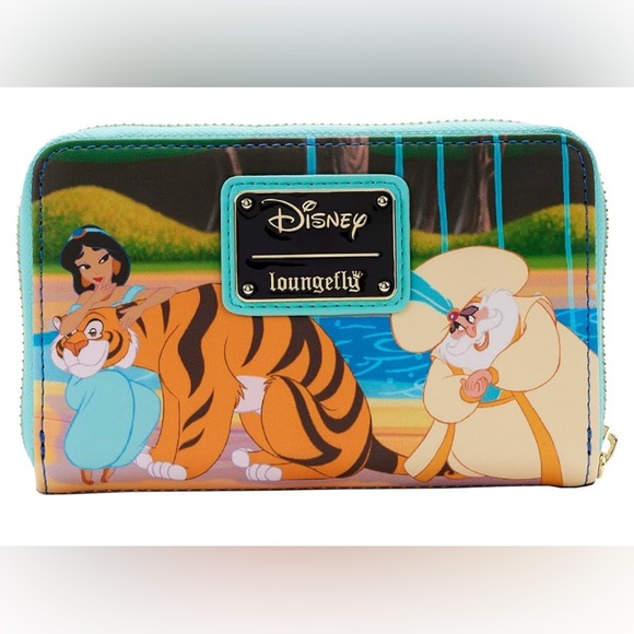 Loungefly Handbags - Aladdin Loungefly Zip Wallet New with tags